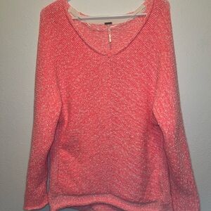 Free People Women's Neon Flamingo Sweater